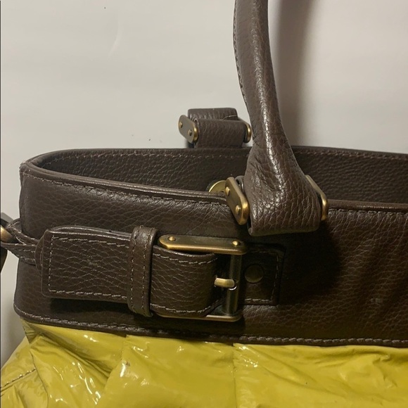 Worth Leek Amanda green leather bag satchel - Picture 7 of 16